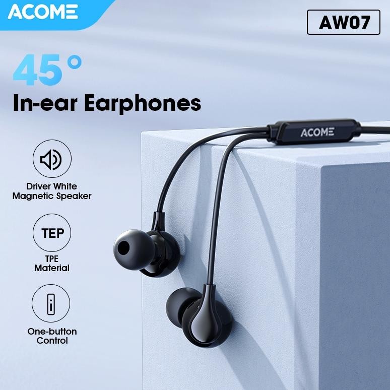{Salt} [Gift] Acome Headset Earphone Aw07 Original Kt78
