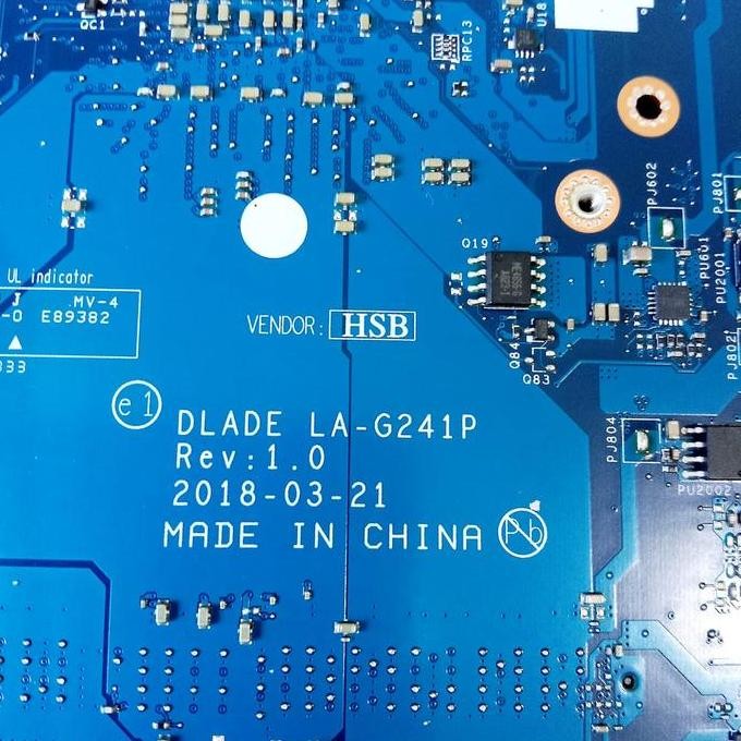 Motherboard Lenovo 130-14Ast V145-14Ast 130-15Ast V145-15Ast La-G241P New Stok