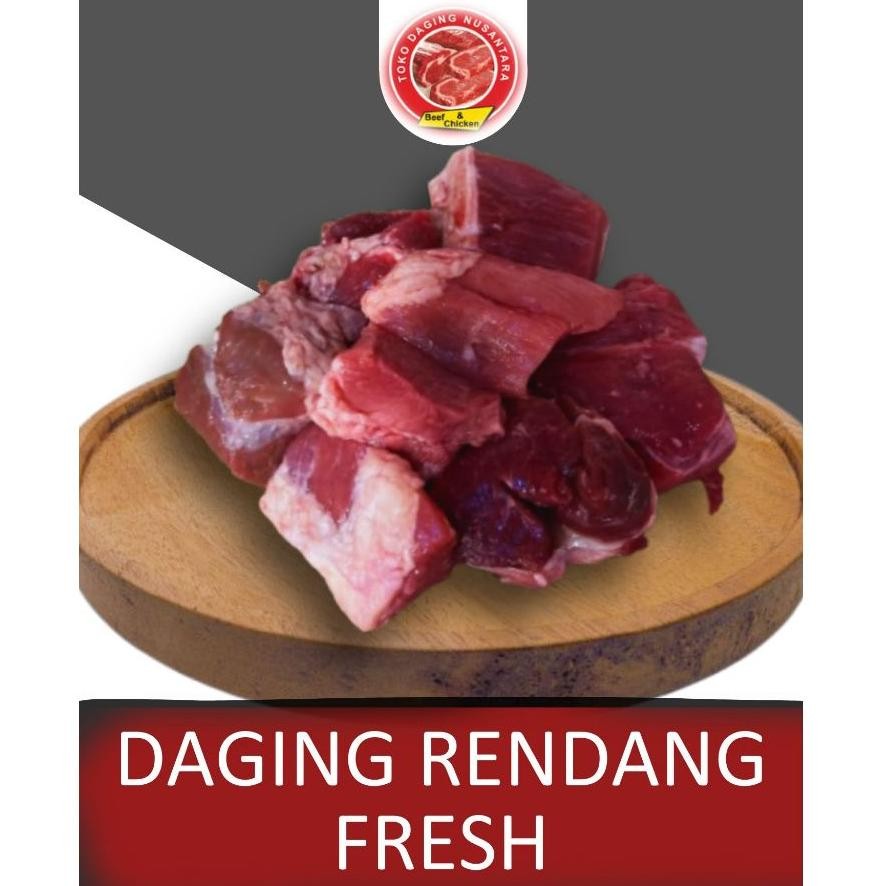 

Promo Daging Rendang Segar Potong | Beef Rendang Cutting Fresh / 1 Kg At-113