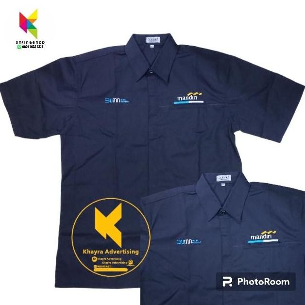 KEMEJA BUMN MANDIRI SERAGAM BUMN MANDIRI BAJU BUMN MANDIRI