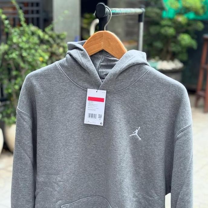 Nike Jordan Jumpan Pullover Hoodie Fleece Grey Bnwt Original Barang Resmi Store Co