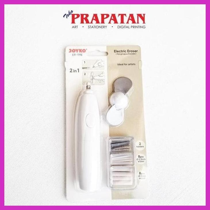 

( SEKOLAH / LUKIS ) SALE JOYKO ELECTRIC ERASER ER-119E / PENGHAPUS ELEKTRIK (SENI / MENGGAMBAR / ART / KERAJINAN ) GOOD QUALITY