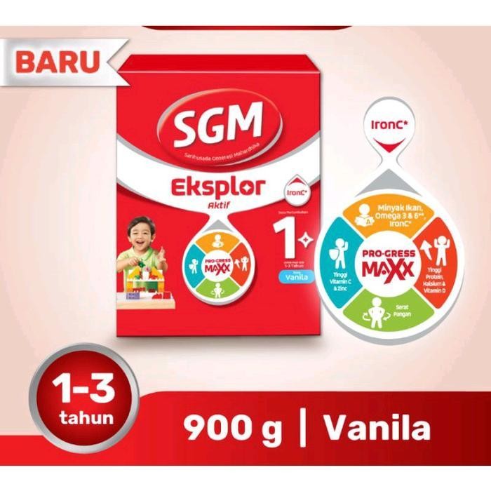 

Sgm 1 Vanila / Madu 900 Gram Bayi Susu Bubuk Lactogrow Omega 3&6 Susu Formula Pertumbuhan