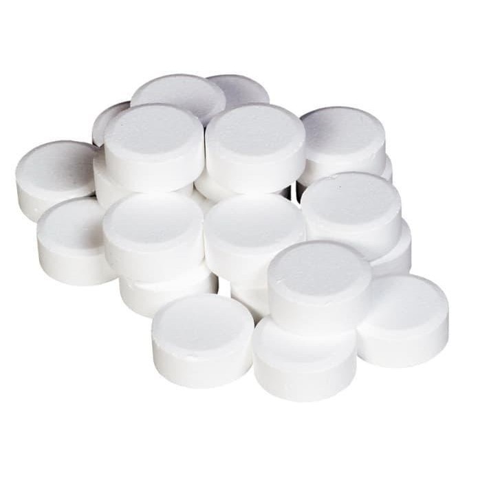 Klorin Tablet Kecil / Chlorine Disinfectant / Kaporit Disinfektan