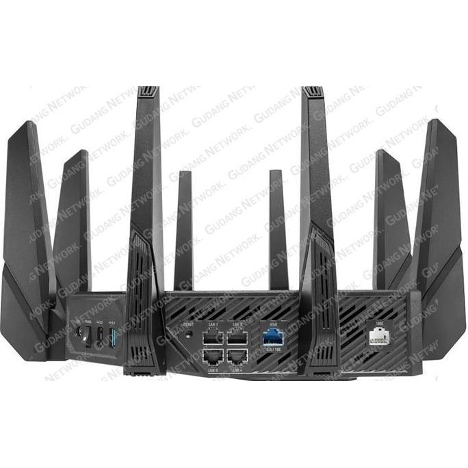 Asus Rog Rapture Gt-Ax11000 Pro Tri-Band Wifi 6 Gaming Router Ax11000 New Stok