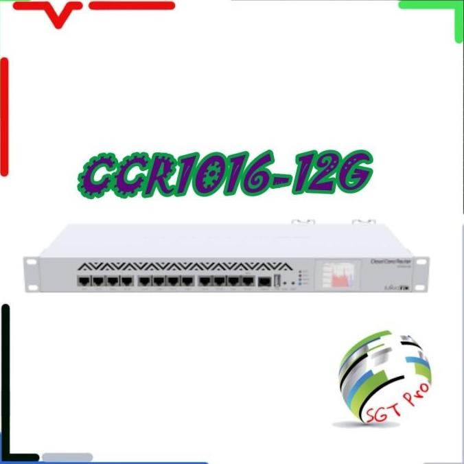 Mikrotik Ccr1016-12G Cloud Core Router Mikrotik Ccr 1016 12G New Stok