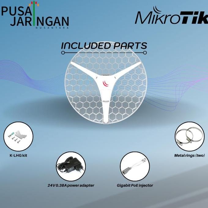 Mikrotik Embedded Wireless Rblhgg-5Acd-Xl/ Lhg Xl 5 Ac New Stok