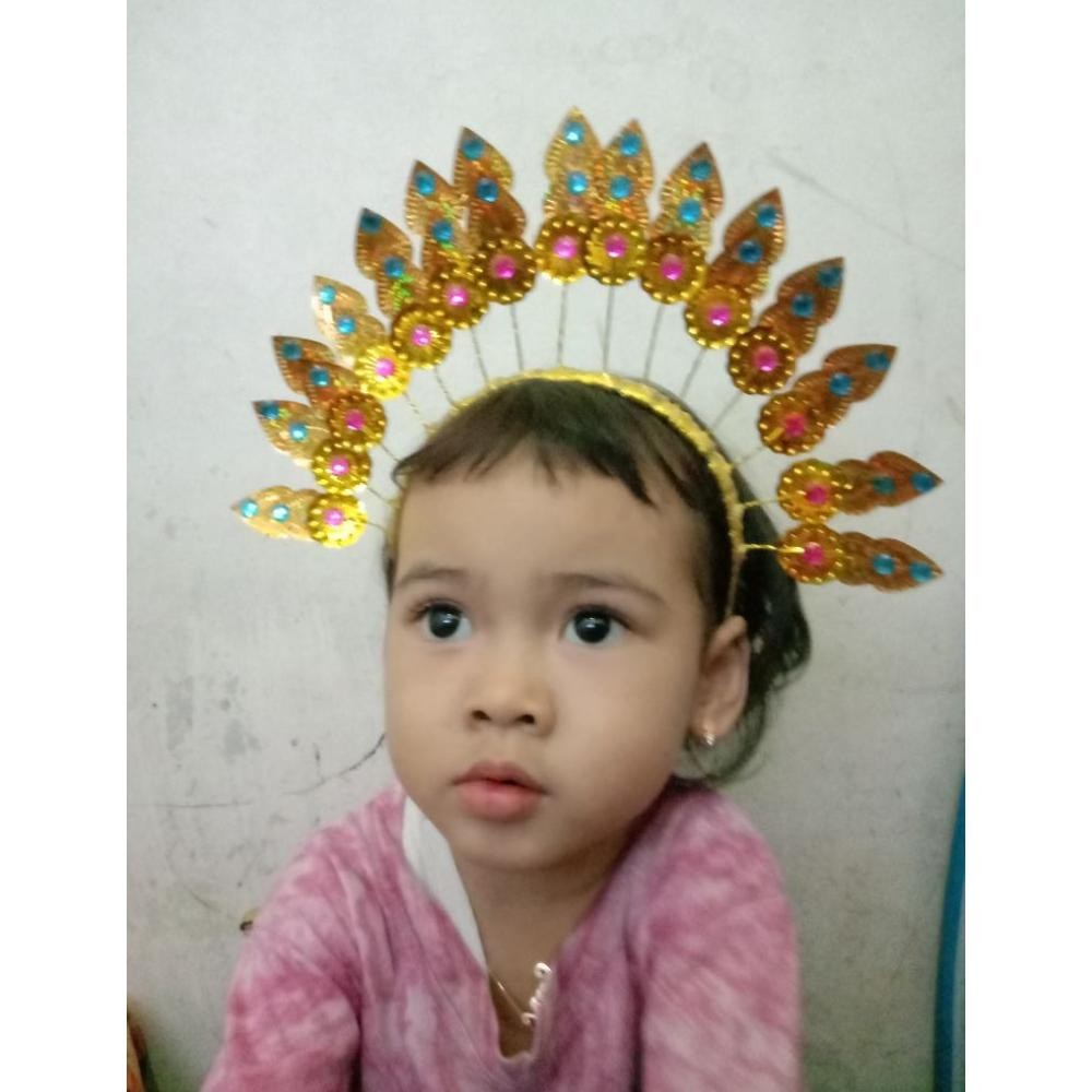 bando bodo bugis makasar /anak TK SD/dewasa /mahkota sunting Bali anak/mahkota Bali anak/mahkota ada
