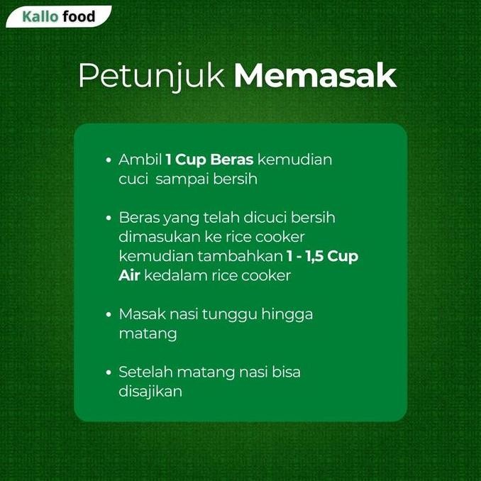 

Beras Kallo kemasan 2kg | Beras Organik Diabet | Beras Rendah GI