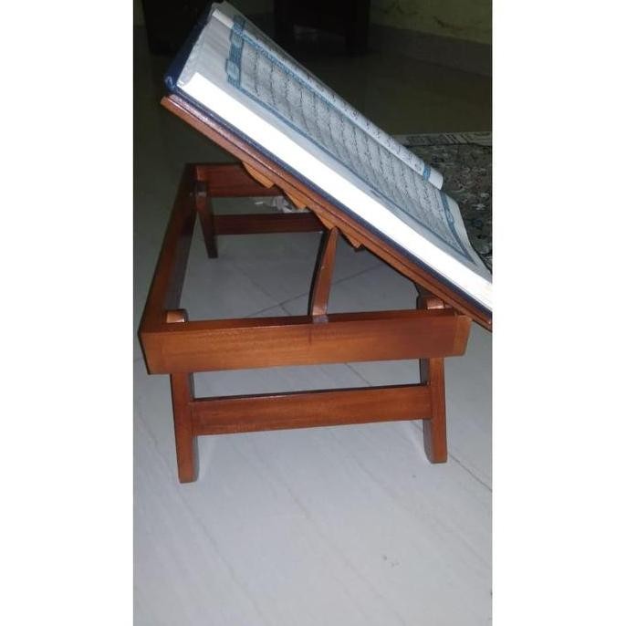 New Product - Meja Mengaji Tpa- Meja Lipat Untuk Membaca Alquran - Meja Miring Lipat Kalyne Store