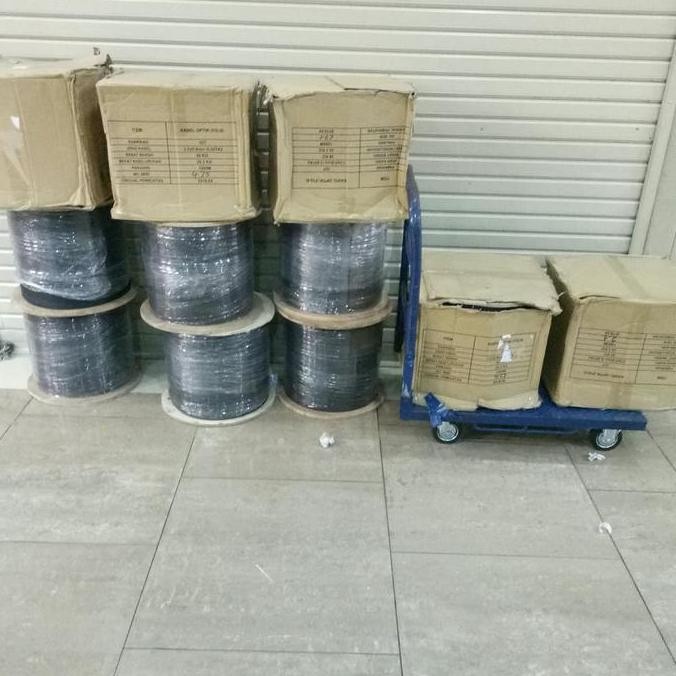 Kabel Ftth Dropcore 2 Core Fig 8 Kabel Bulat 1.000 Meter/Roll New Stok