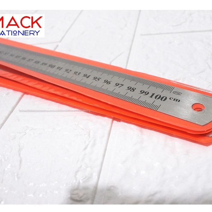 

Penggaris Besi 100 Cm Garisan Besi 1 Meter Mistar 100Cm