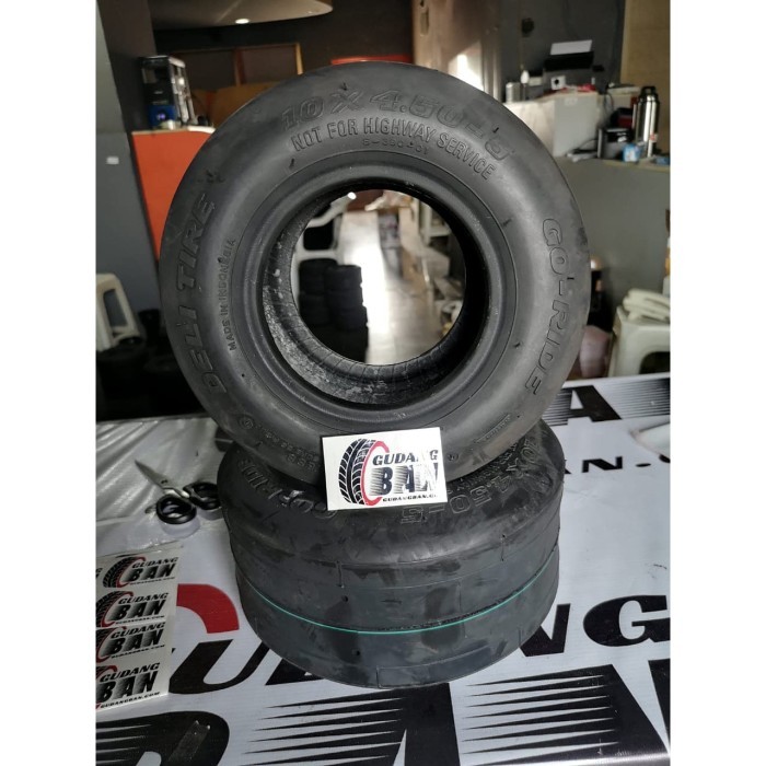 Ban Luar Go Kart Gokart Drift Trike 10 X 450 - 5 Tubeless Ring 5 #Gratisongkir #Sale #Discount