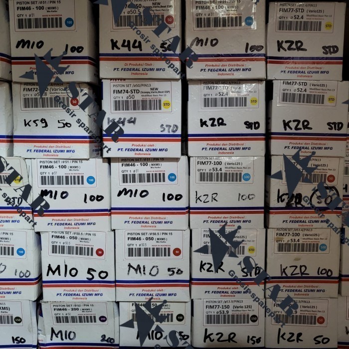 Piston Kit Beat Kvy / Scopy Karbu / Spacy Fim 42 Pen 13 #Gratisongkir #Sale #Discount