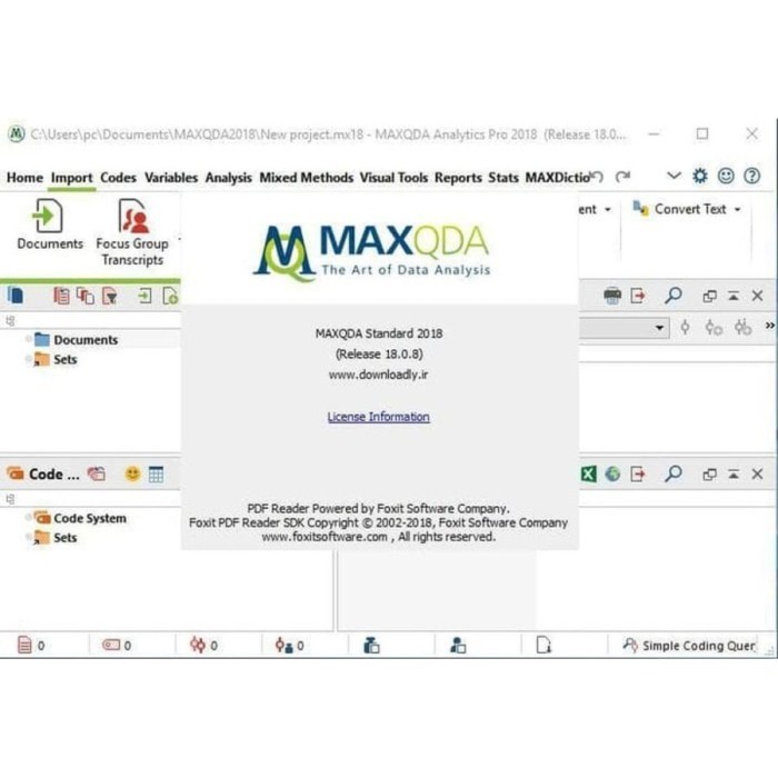 MAXQDA Analytics Pro 2018 R18.2.5 Work
