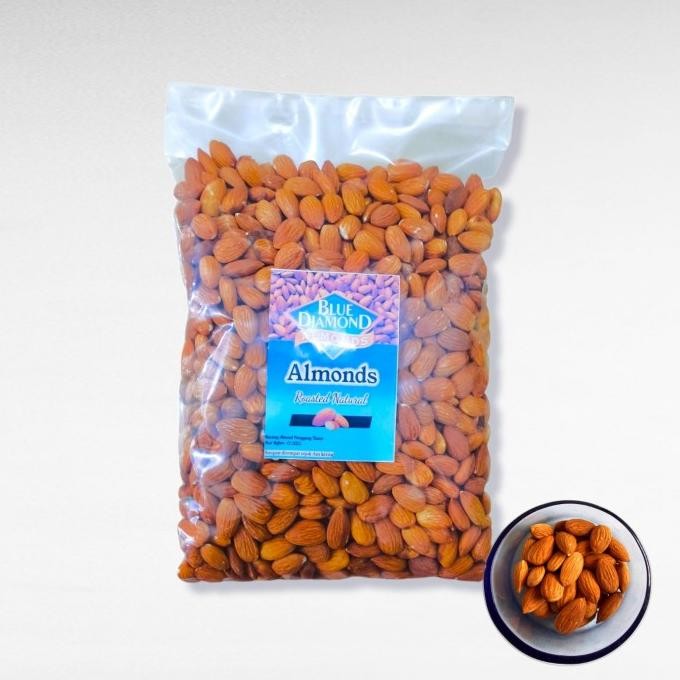 

kacang almond kupas panggang matang 500gr termurah