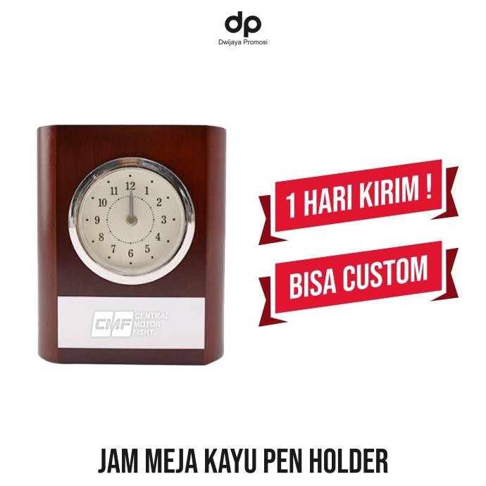 

Produk Baru!! TEMPAT PULPEN PEN HOLDER KAYU WADAH PEN JAM MEJA SOUVENIR JAM ANALOG