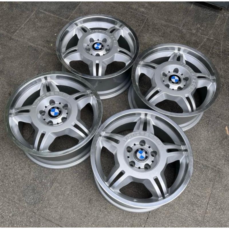 Velg BMW Style 24 5 Spoke by EMR Ring 17. Polished lips. For BMW E36