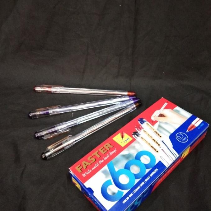 

Produk Baru!! Grosir [12pc] Bolpen Faster C600 Ecer / Grosir Pulpen