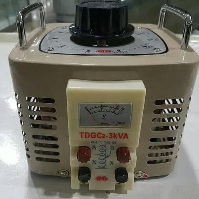 STEP UP STEP DOWN AJUSTABLE AC VOLTAGE REGULATOR 3000 WATT 0V-250V AC ORIGINAL DAN TERPERCAYA