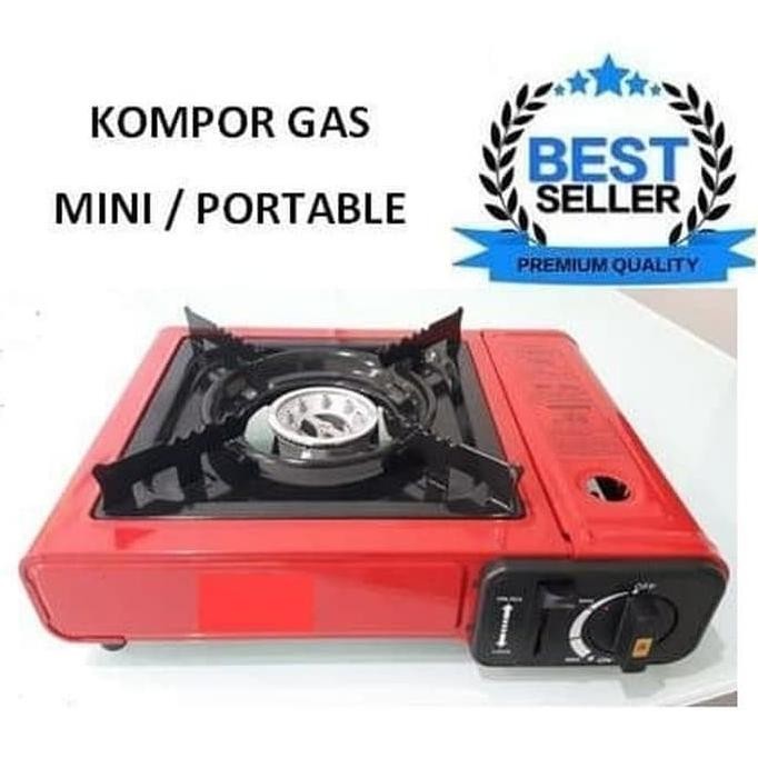 Kompor Portable - Kompor Gas 2 In 1 - Kompor Brain Power