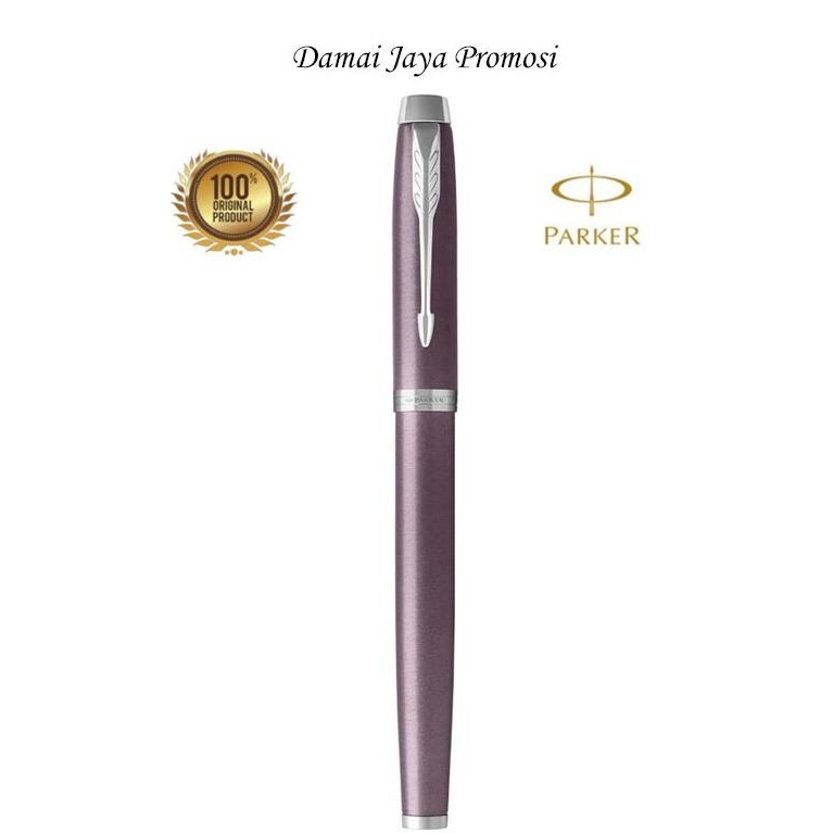 

Produk Baru!! Pulpen Parker Original IM New Light Purple Chrome Trim(Klip Silver) RB