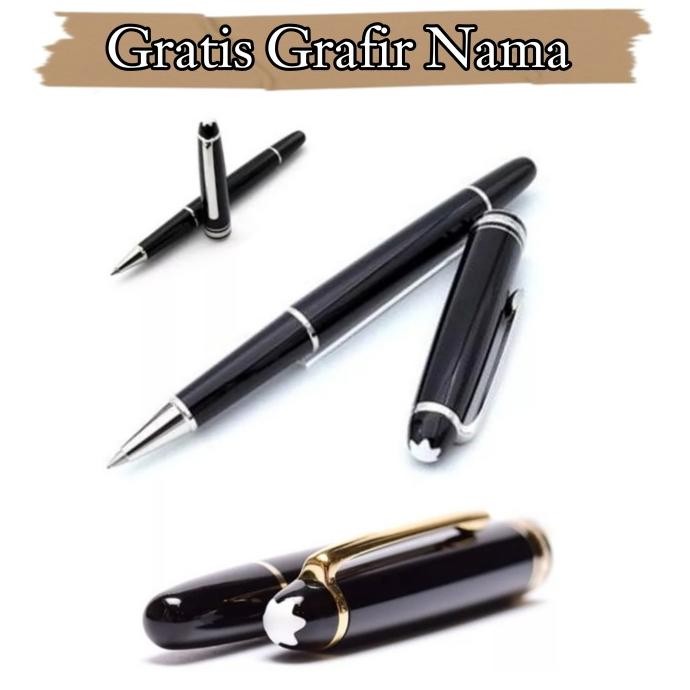 

Produk Baru!! pulpen signpen rollerball mewah mntblc exclusive gratis Grafir nama