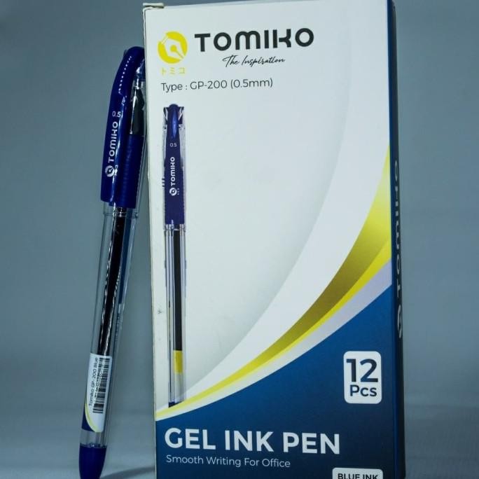 

Produk Baru!! pulpen pen gell TOMIKO ( isi 12 pcs )