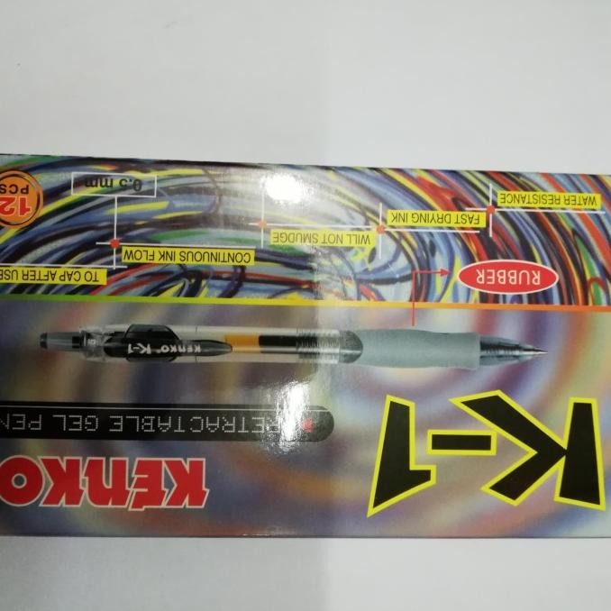 

Produk Baru!! pulpen kenko k1/pulpen gel/pen kenko k1 0,5