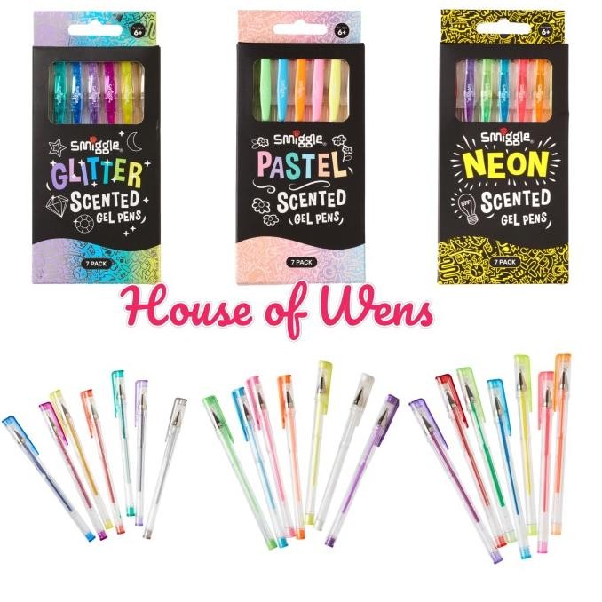 

Produk Baru!! SMIGGLE SCENTED GEL PEN ORIGINAL - PULPEN SET SMIGGLE X7