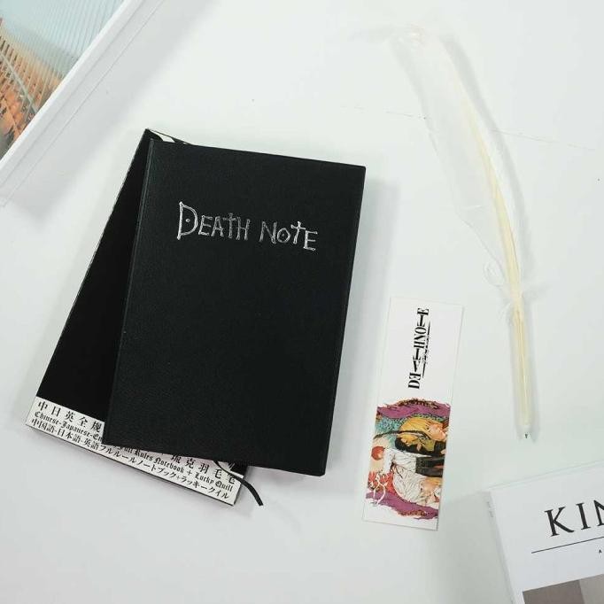 

Produk Baru!! Note Book Deathnote With Pen Leather Case Buku Catatan Jurnal Kulit Anime A5 dengan Pulpen