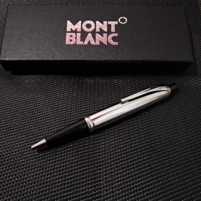

Produk Baru!! pulpen ballpoint MB stainless exclusive gratis Grafir nama