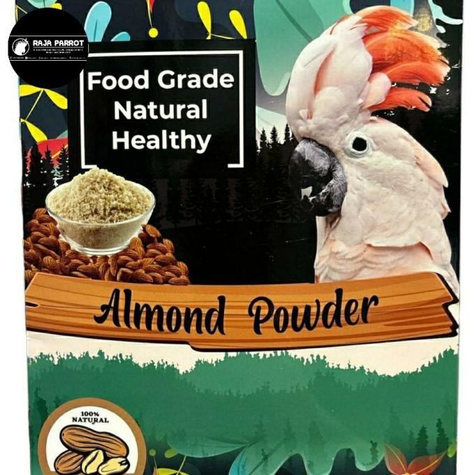 

almond powder 800gr for parrot termurah
