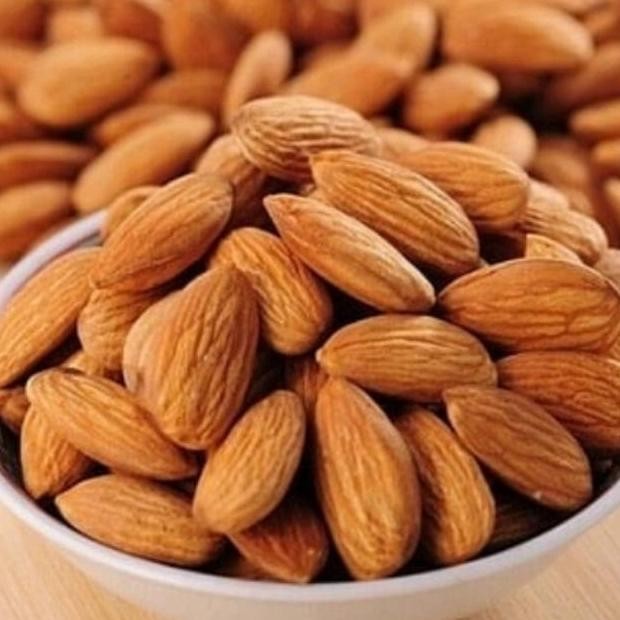 

kacang almond kupas panggang roasted original premium termurah