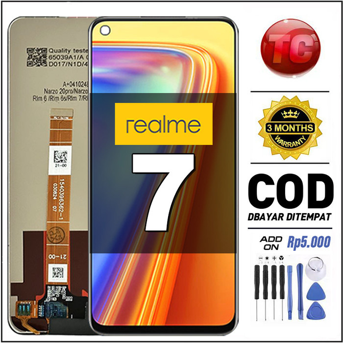 LCD Realme 7 Original fullset Touchscreen