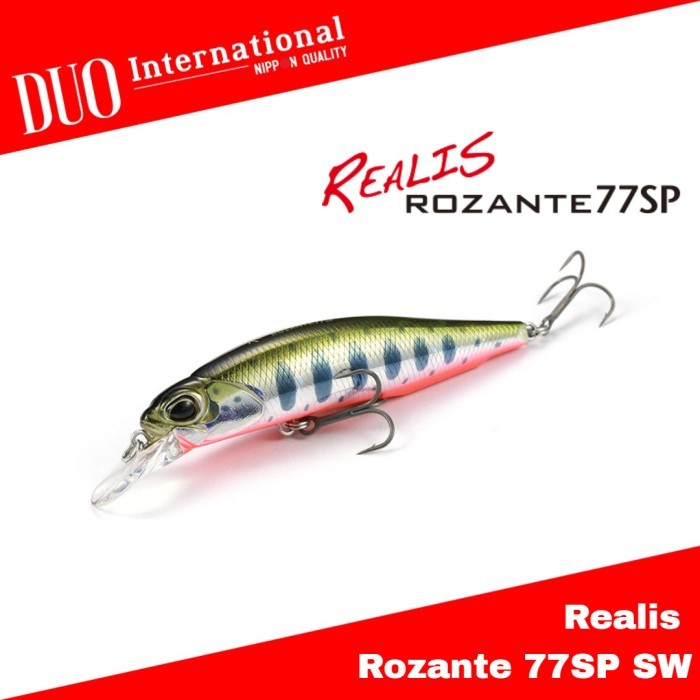 Umpan Pancing Duo Realis Rozante 77SP SW 8.4gr 77mm
