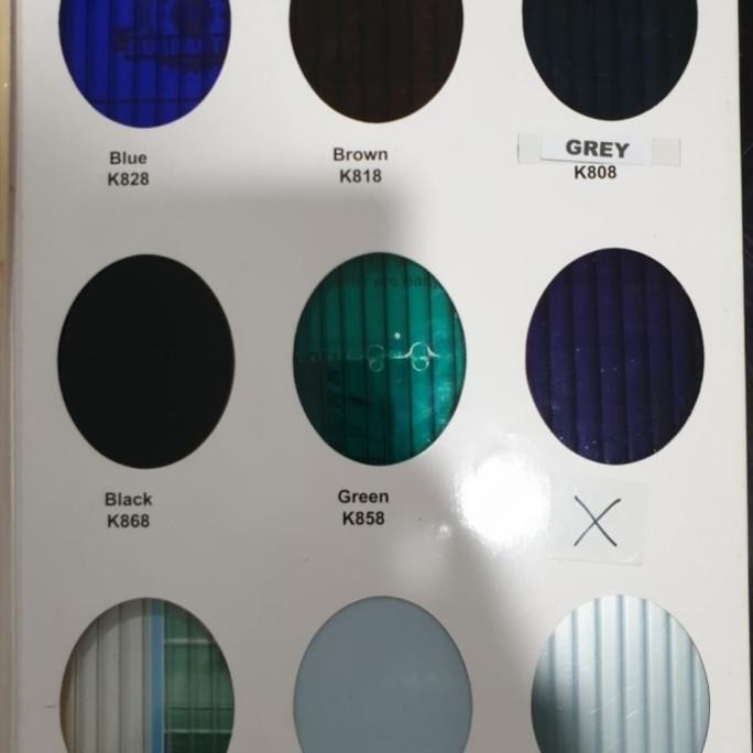 ATAP POLYCARBONATE 4MM SHINNING STAR. ORIGINAL DAN TERPERCAYA