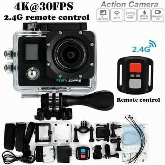 KOGAN WIFI KAMERA REMOTE 18 MP SHUTTER ACTION CAM