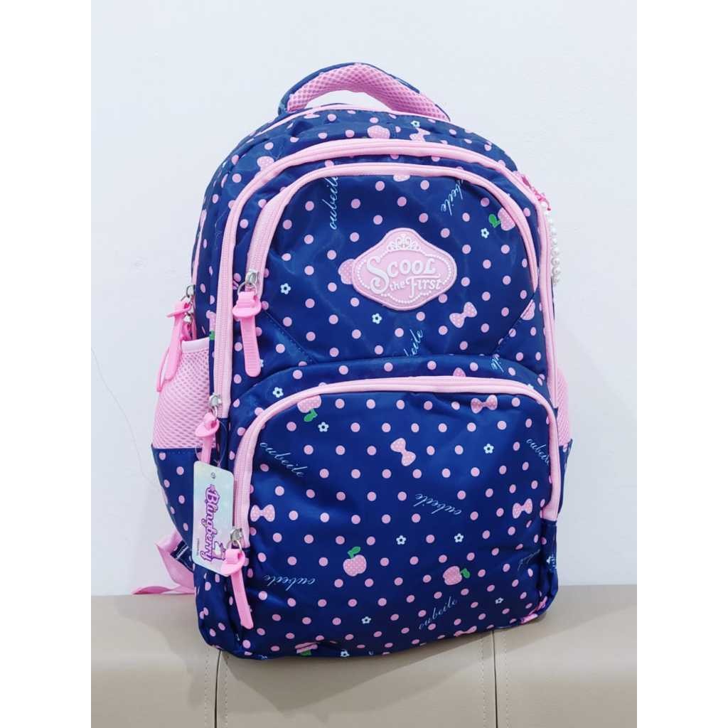 Tas Ransel Sekolah Waterproof Anak Korea Style Tas Anak Sekolah Korea Style Motif Kekinian Tas