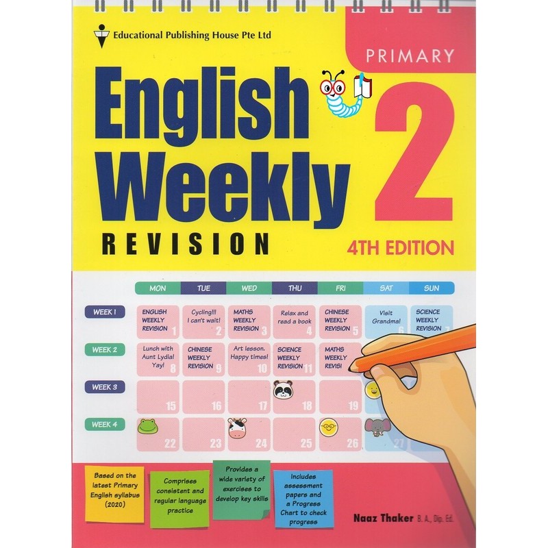 

TERBARU English Weekly Revision (4th Edition) Primary 2 HOT SALE!