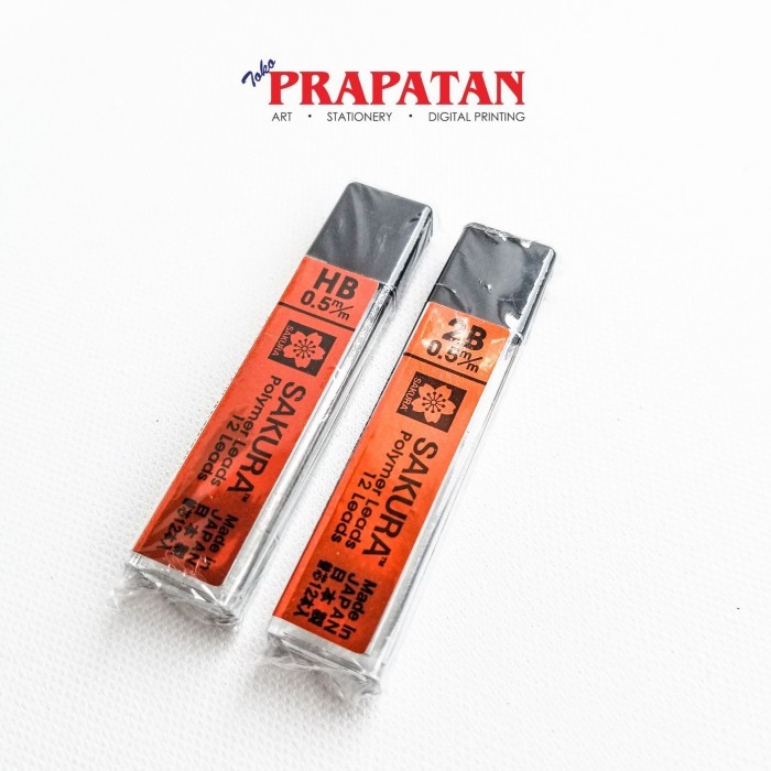 

Sakura Polymer Leads 0.5mm HB/2B