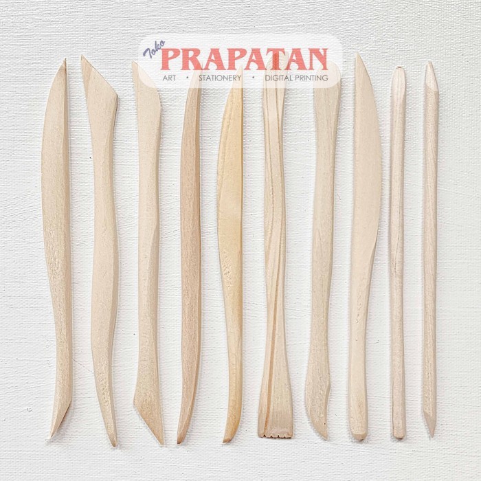 V-TEC Clay Knife Kayu NS036-10B/6 | Clay Tool | Pottery