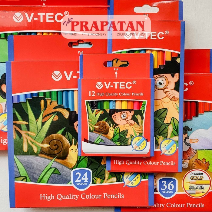 

Pensil Warna V-TEC PW | Color Pencil