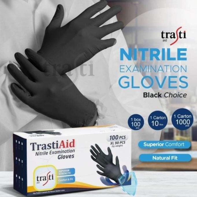 

BARU SARUNG TANGAN VINYL TRASTI FREE POWDER