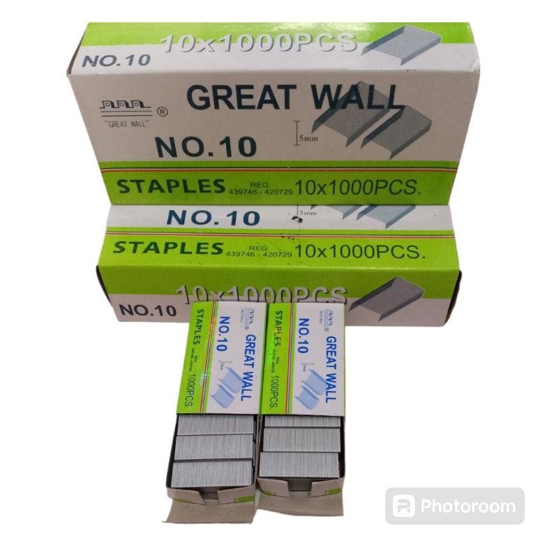 

Terbaru Isi Staples Great Wall No 10