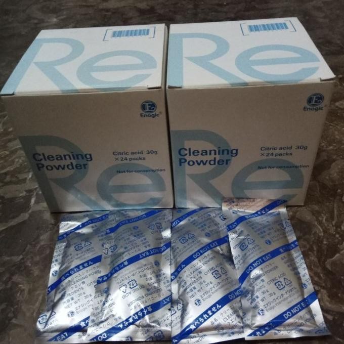 

BARU CITRIC ACID / POWDER PEMBERSIH 1 BOX ISI 24