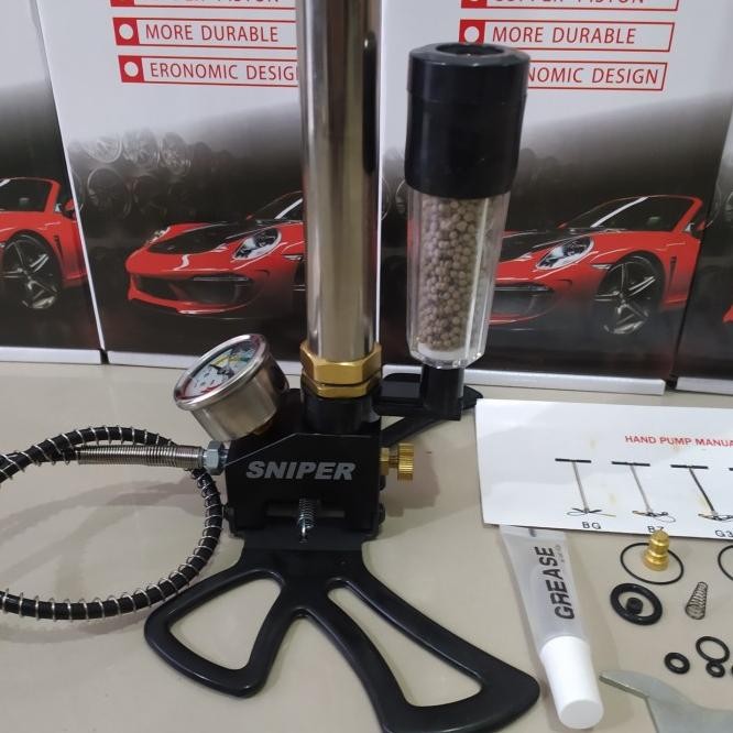 Pompa Pcp Import, Pompa Pcp 6000Psi Pressure Gauge, Kompa Pcp, Pcp