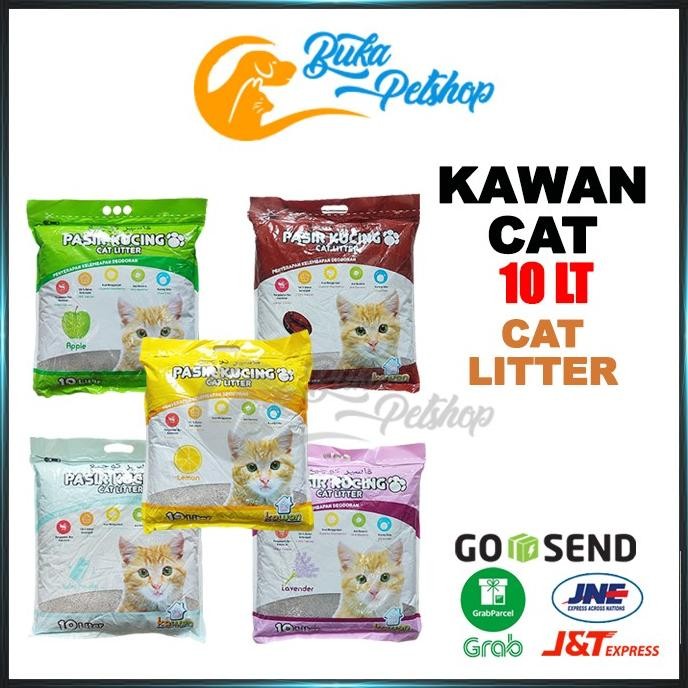 

BARU PASIR KUCING KAWAN 10LT COFFEE, LAVENDER, BABY POWDER [ GOJEK / GRAB ]