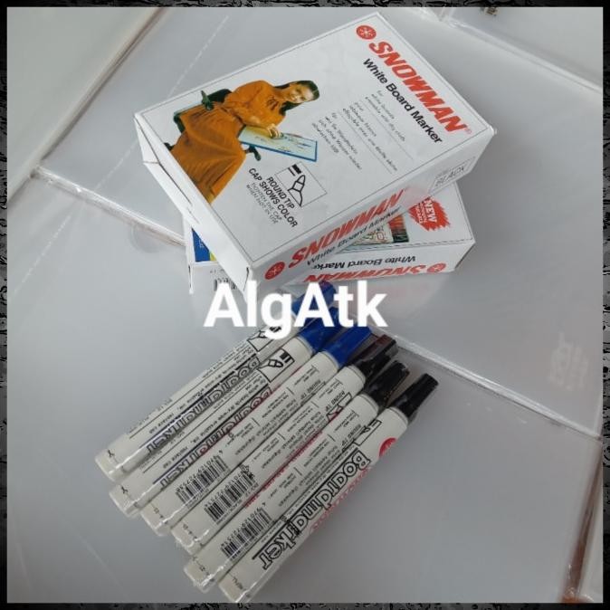 

SNOWMAN. SPIDOL WHITE BOARD MAKER. Termurah