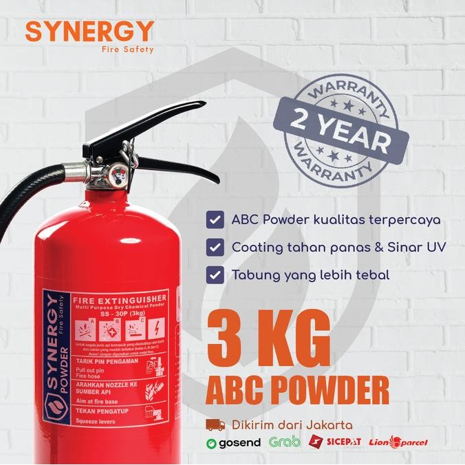 

BARU APAR POWDER ABC 3 KG SYNERGY FIRE